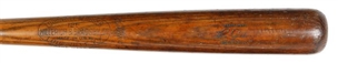 1936-38 Lou Gehrig Game Used Small Signature Hillerich & Bradsby Bat (PSA GU-9)